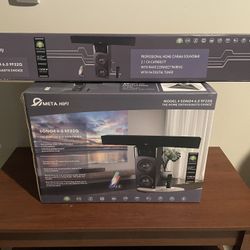 Hi Def 1500 W Soundbar And Subwoofer 