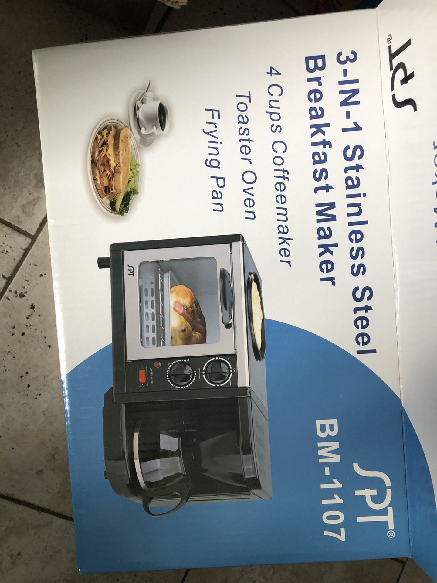 Toaster oven/ coffee maker new