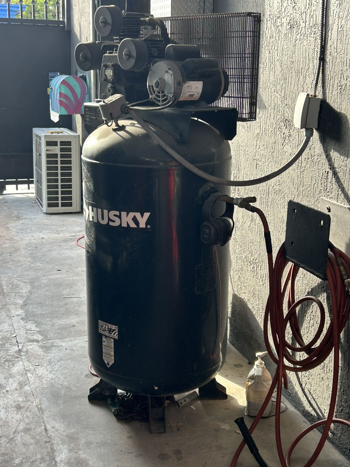 husky air compressor 80 gal