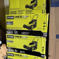 Lawn Mover Ryoby 18v Bateria Y Cargador 