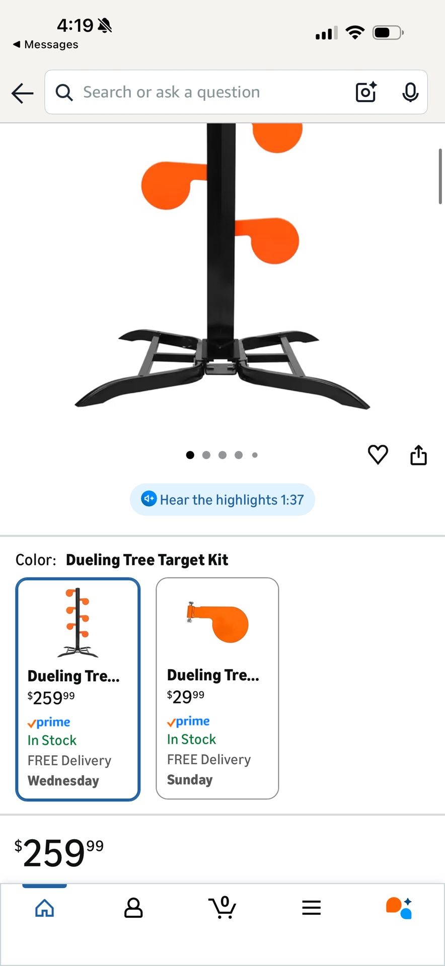 Highwild AR500 Dueling Tree Target Kit