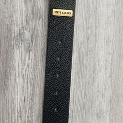 Steve Madden Brand New Black Belt. Size Small.