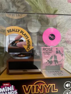 Mini brand really works vinyl record player  50.00