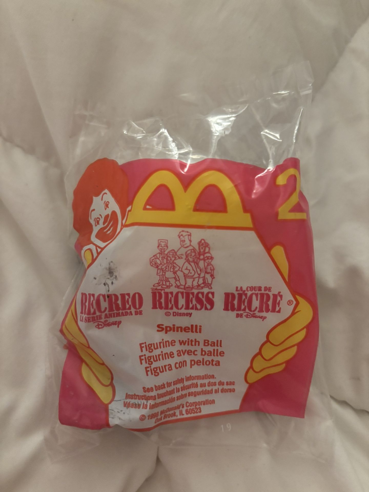 Authentic Recess McDonald’s Collectible Toys