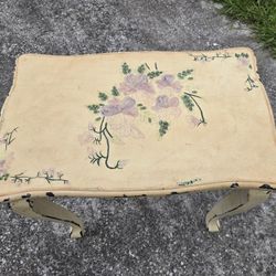 Vintage Painted Distressed Wood Table