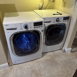LG Washer And Gas Dryer 