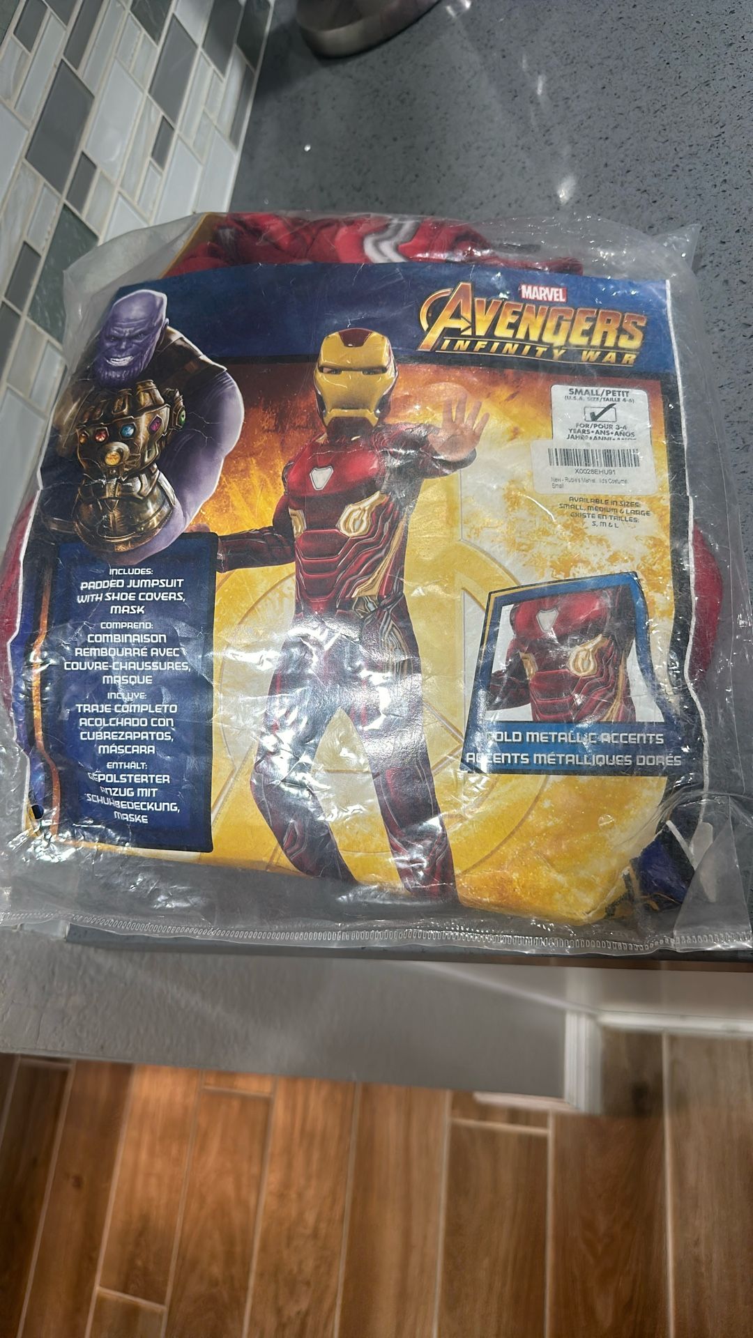 Avengers, infinity war Iron Man costume child