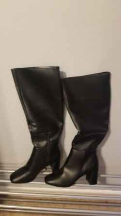 Dress Black Boots 