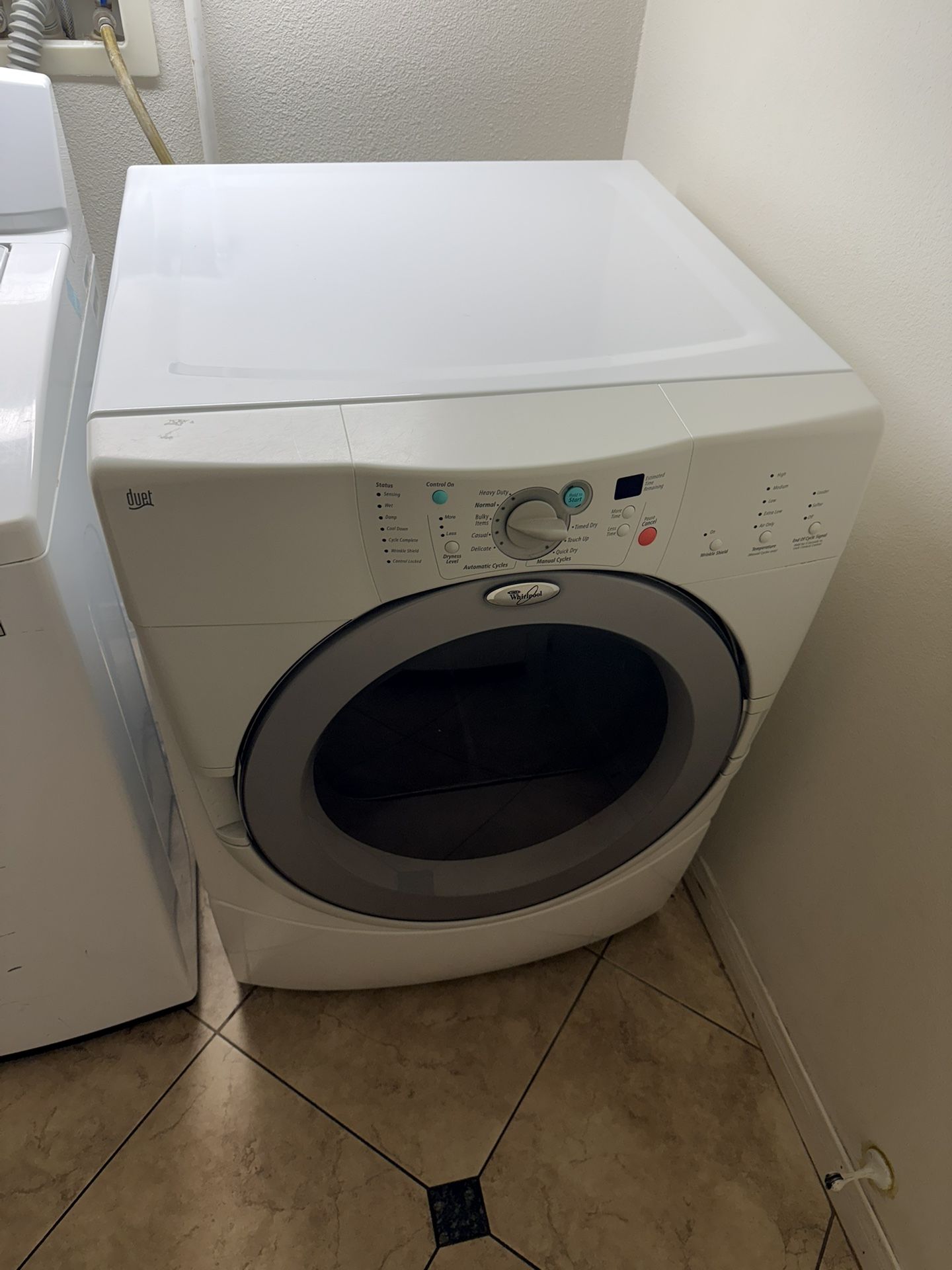 LG Top Load clothes Washer & Whirlpool GAS clothes dryer 