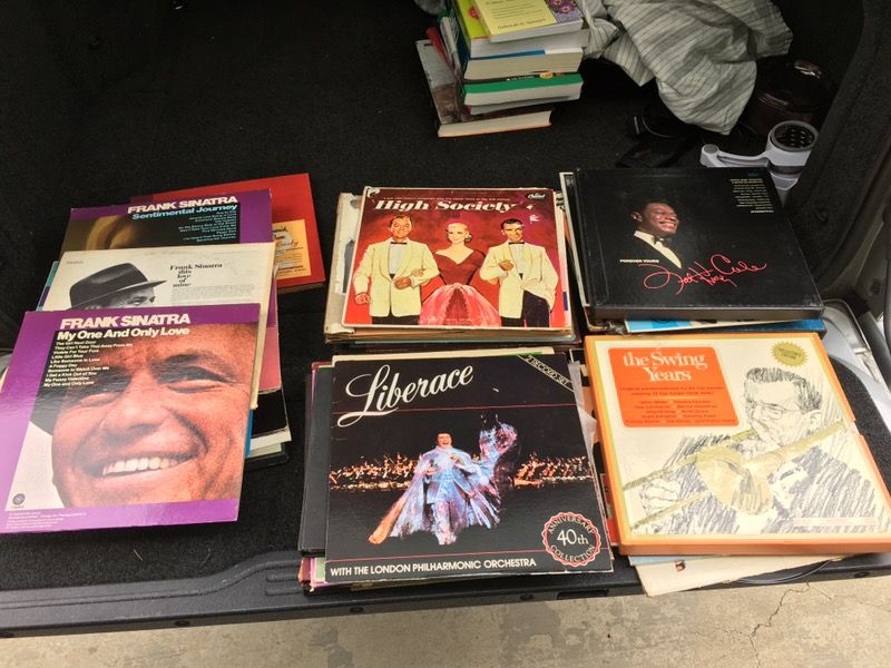 Frank Sinatra, Liberace, Classical Music, etc Vintage Record Albums