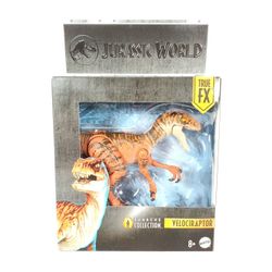 NEW 2025 Jurassic World Hammond Collection Velociraptor Tiger Dinosaur Figure