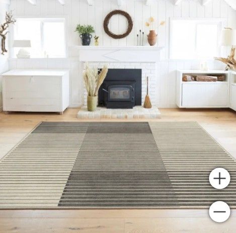 8ft X 10ft Ruggable Flatwoven Washable Gradasi Area Rug