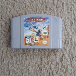 Star Wars Rogue Squadron Vintage Nintendo 64 Video Game Cartridge N64 George Lucas