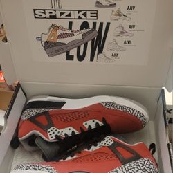 Air Jordan Spizike Low "Toro" 