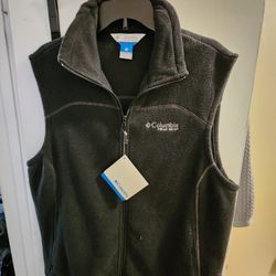 Brand New W/ Tags Columbia Field Gear Fleece Zippered Vest