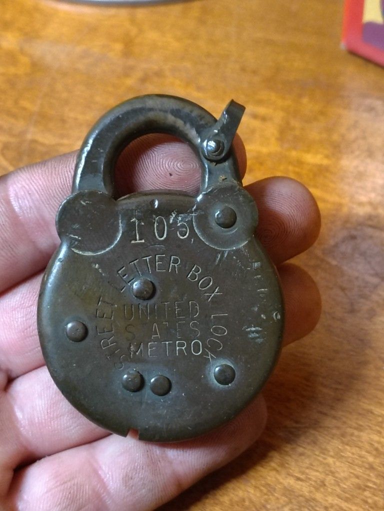 Old Post Office Lock