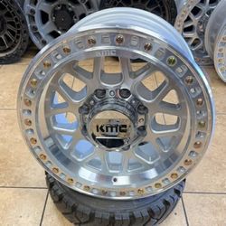KMC 17x9 8x165 New Set Of Rims