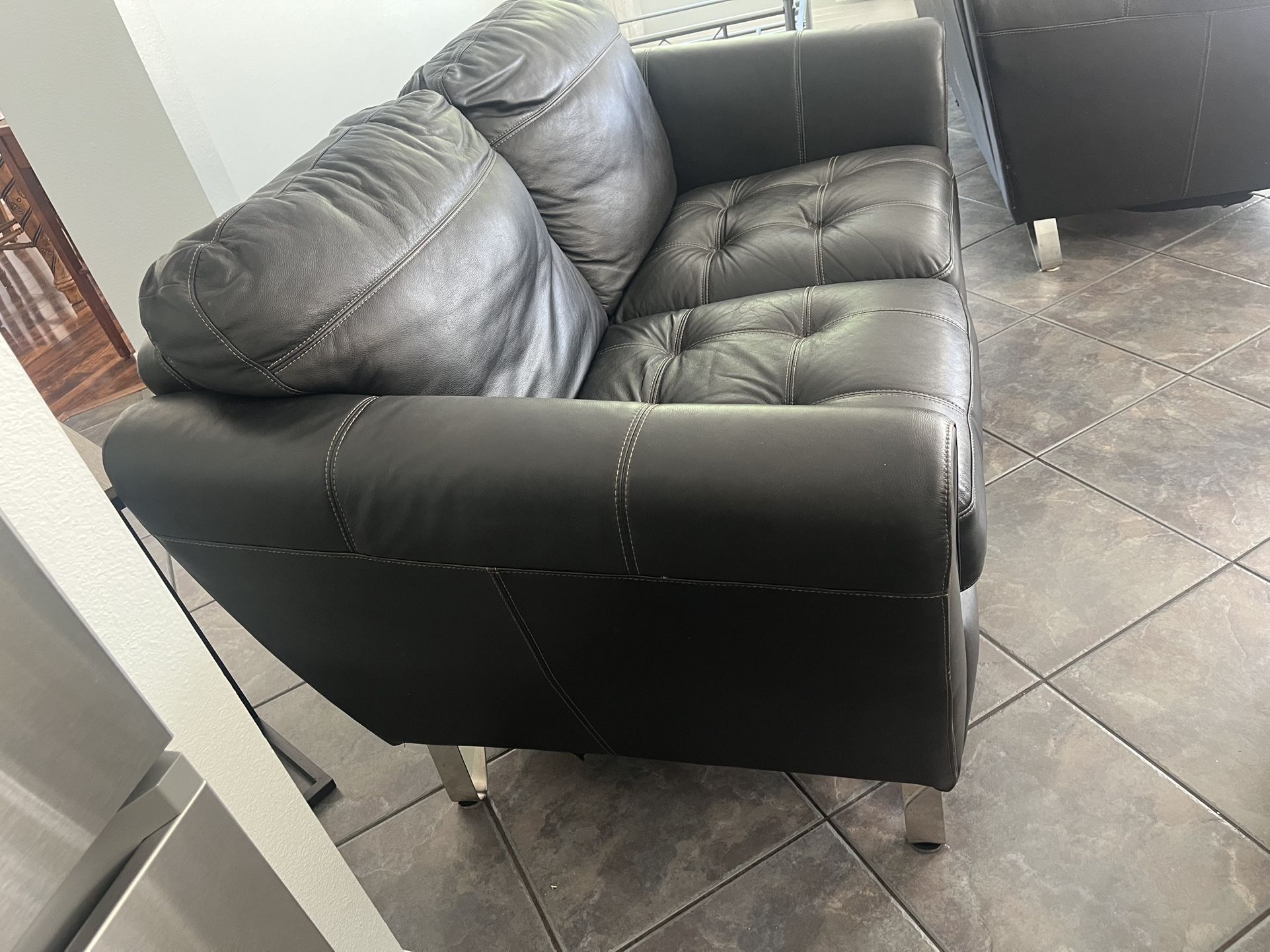Leather Couch