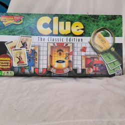 CLUE BOARD GAME CLASSIC EDITION IN EXCELLENT CONDITION 