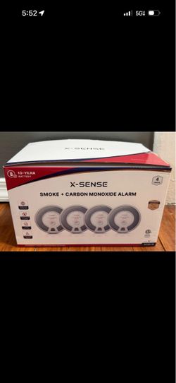 X-SENSE 10-Year Battery Wireless Interconnected Smoke & CO Alarm & LED (3-PACK)