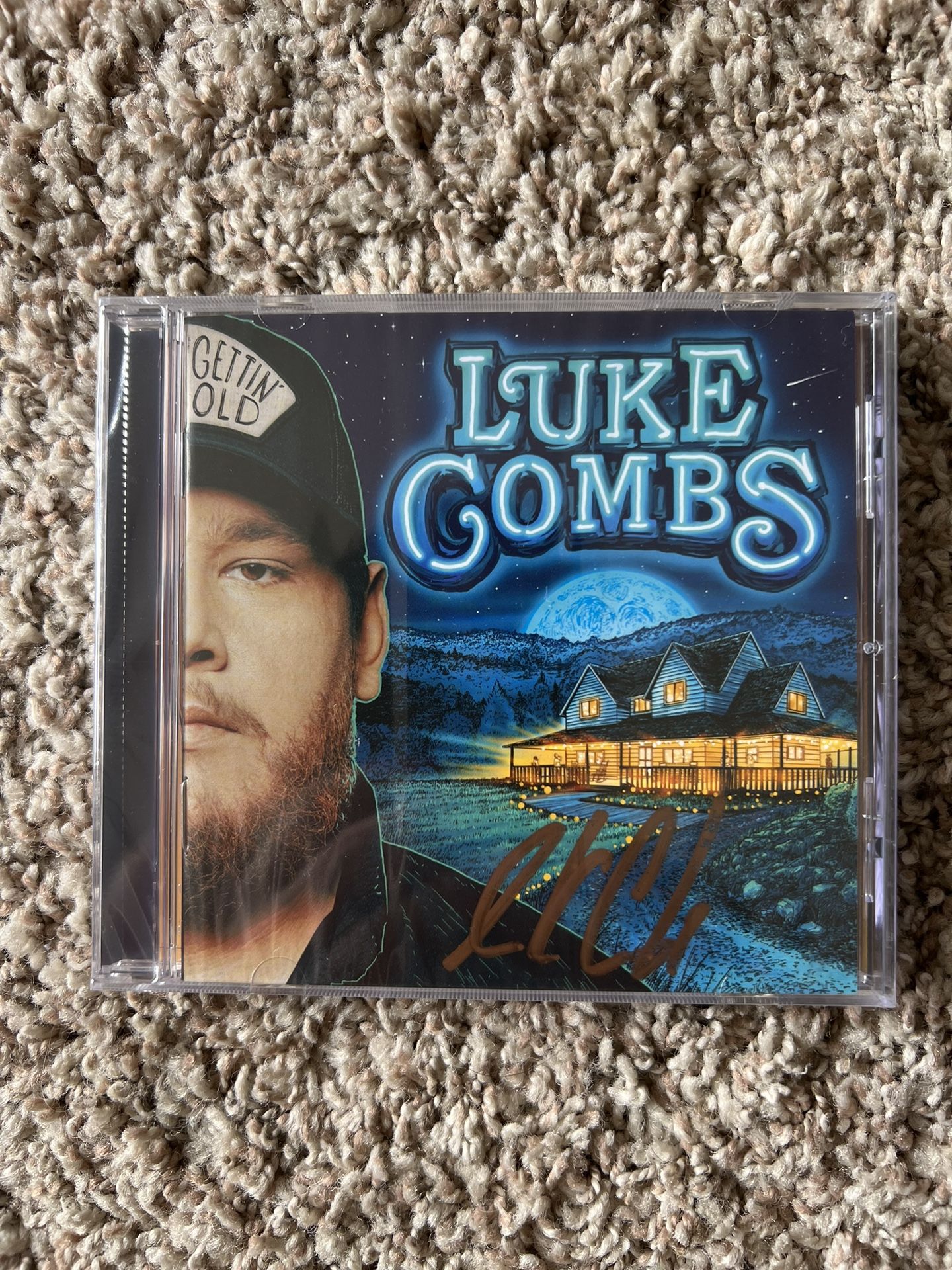 Luke Combs Signed CD, Gettin’ Old Autographed, SOLD OUT!
