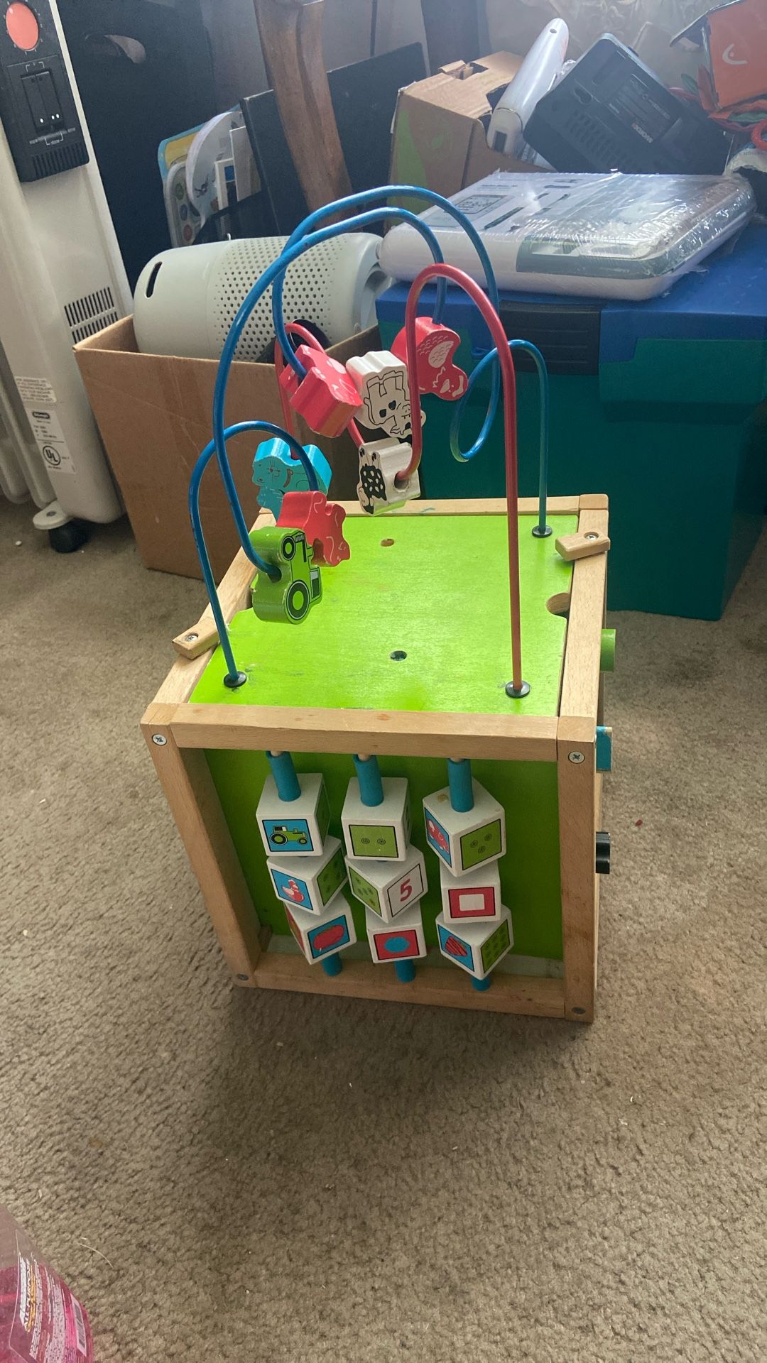Wooden Activity Learning Toy Price 7$. Pick Up. E. 72. Tacma