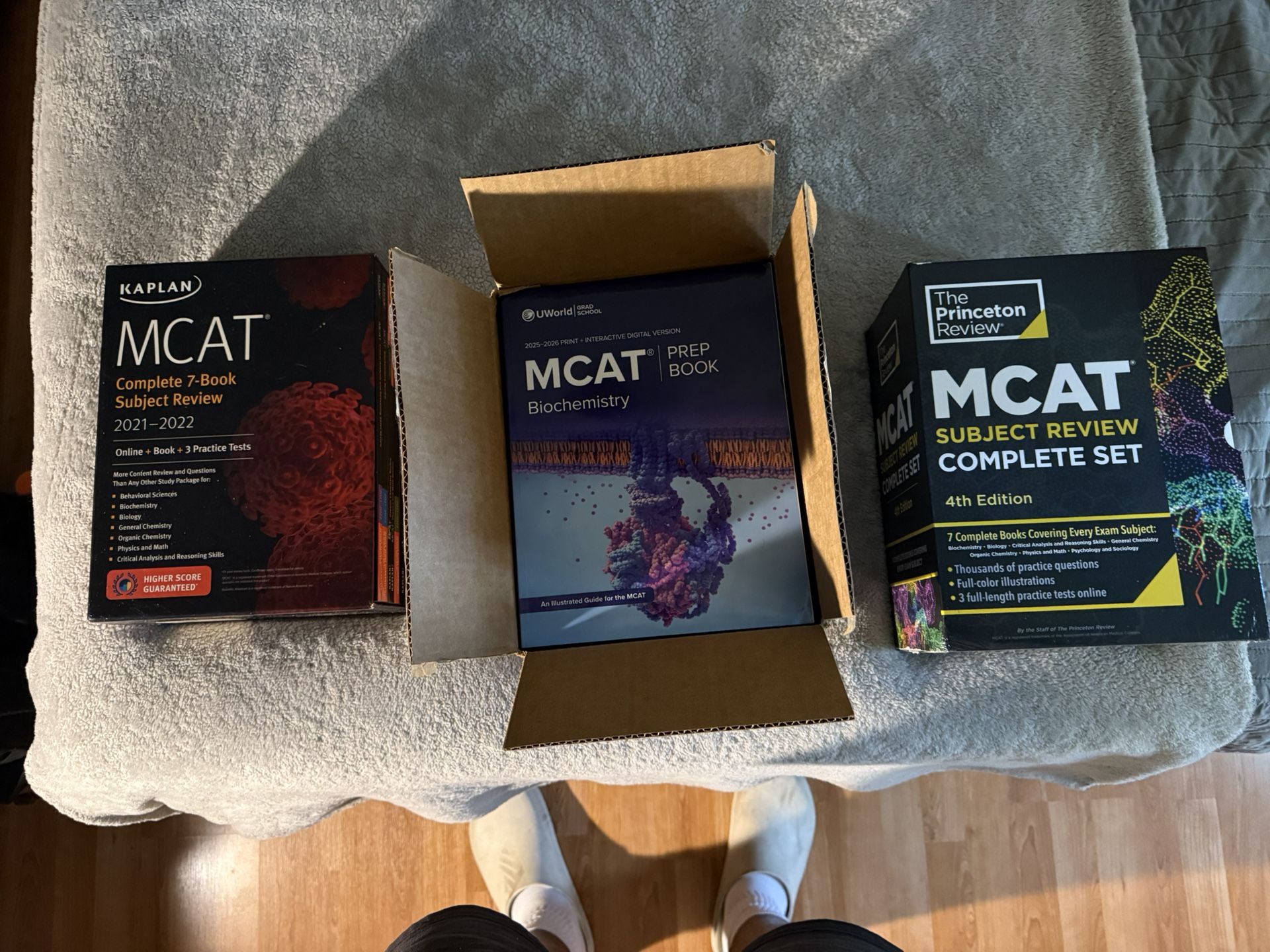 MCAT TEST PREP BOOKS 