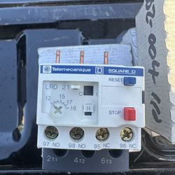 TELEMECANIQUE LRD 21 THERMAL OVERLOAD RELAY