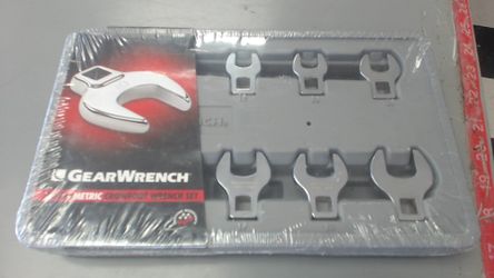 Kd Tools 81909 10 Piece 3/8" Drive Metric Crowfoot Wrench Set