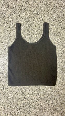 Black Target Tank Top