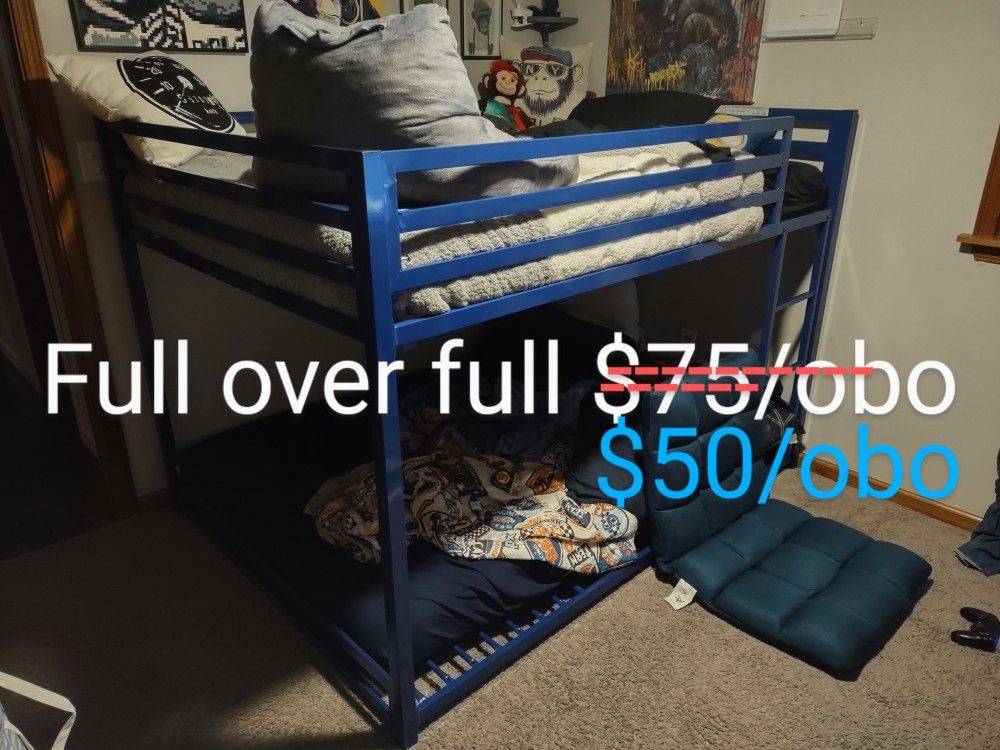 Full over full Bunk Bed