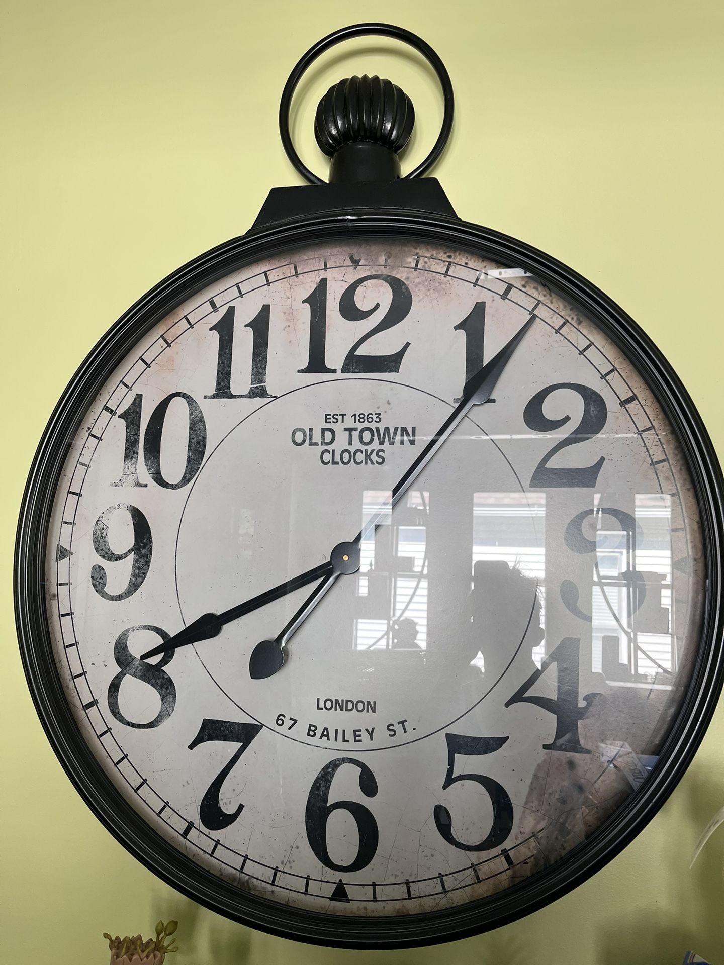 Large Wall Clock Battery Operated