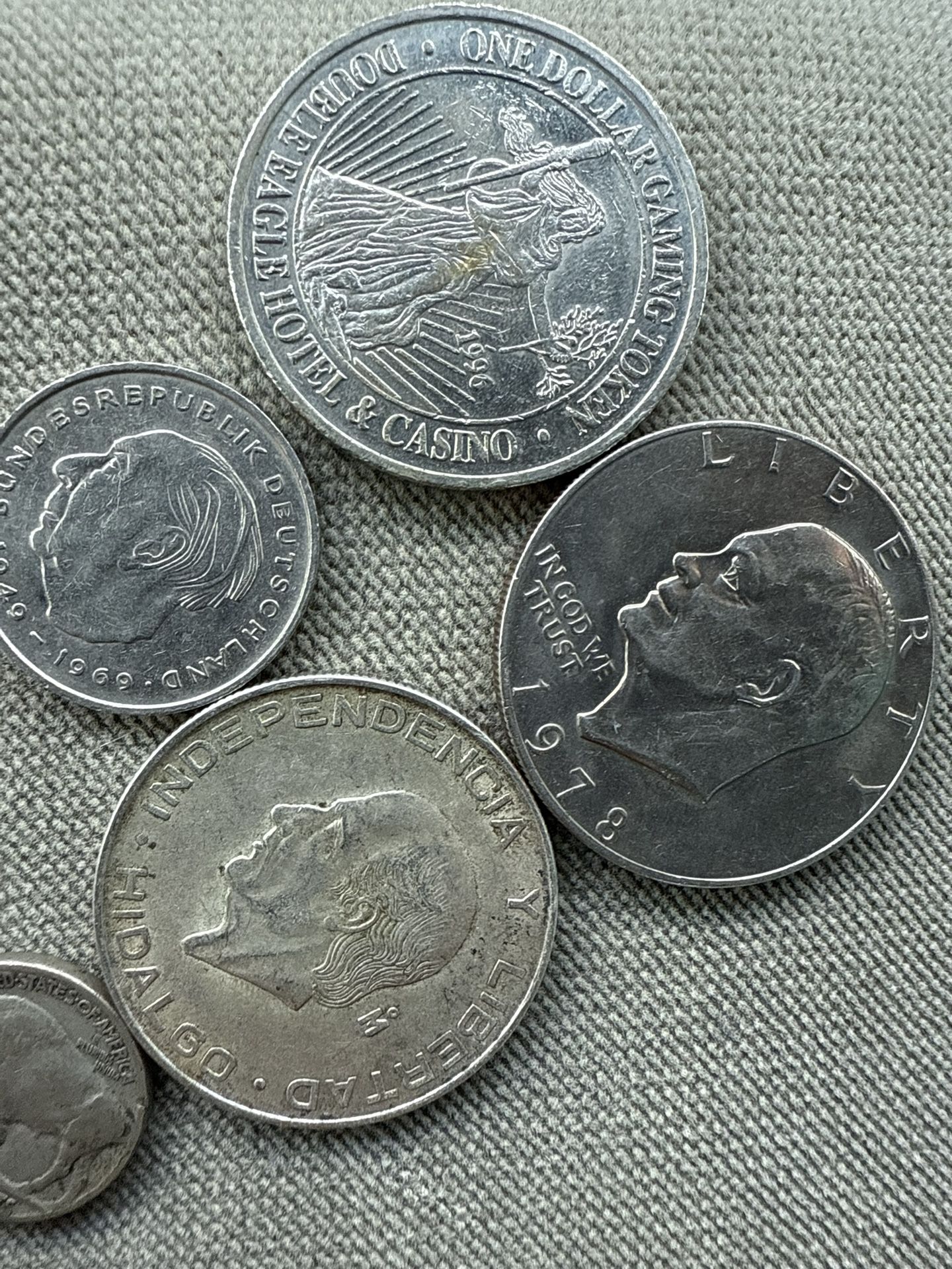 Vintage Coins And Casino Tokens