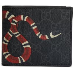 Gucci Kingsnake GG Supreme Wallet – Authentic – Slightly Used