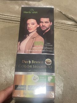 Herbishh dark brown color shampoo