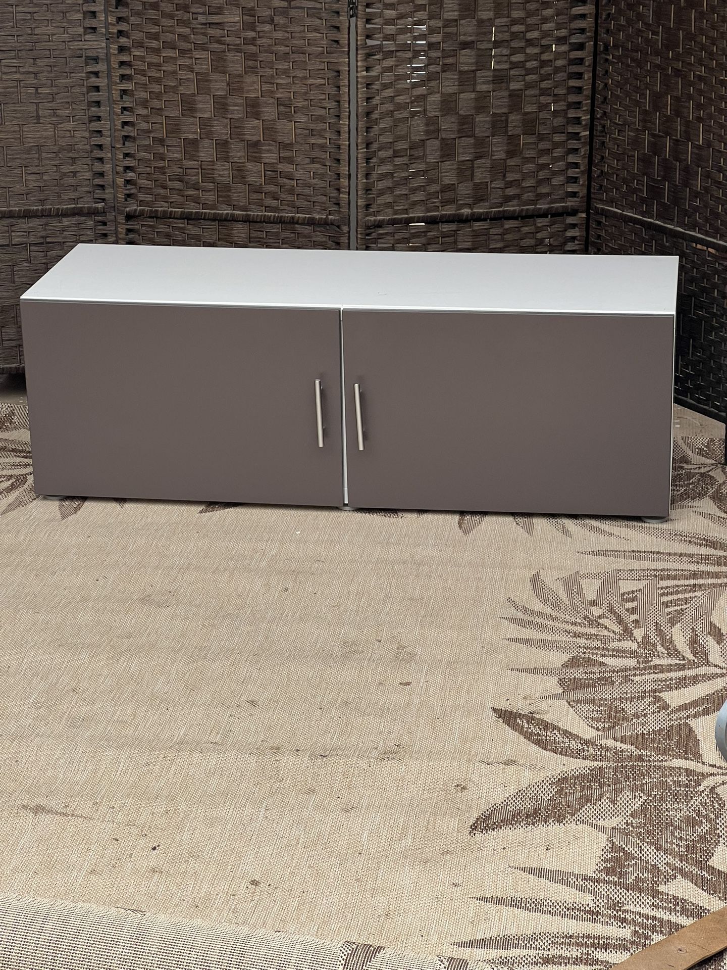 Ikea Besta Brown and white TV ๐บ stand