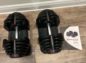 Bowflex 1090 adjustable dumbbells