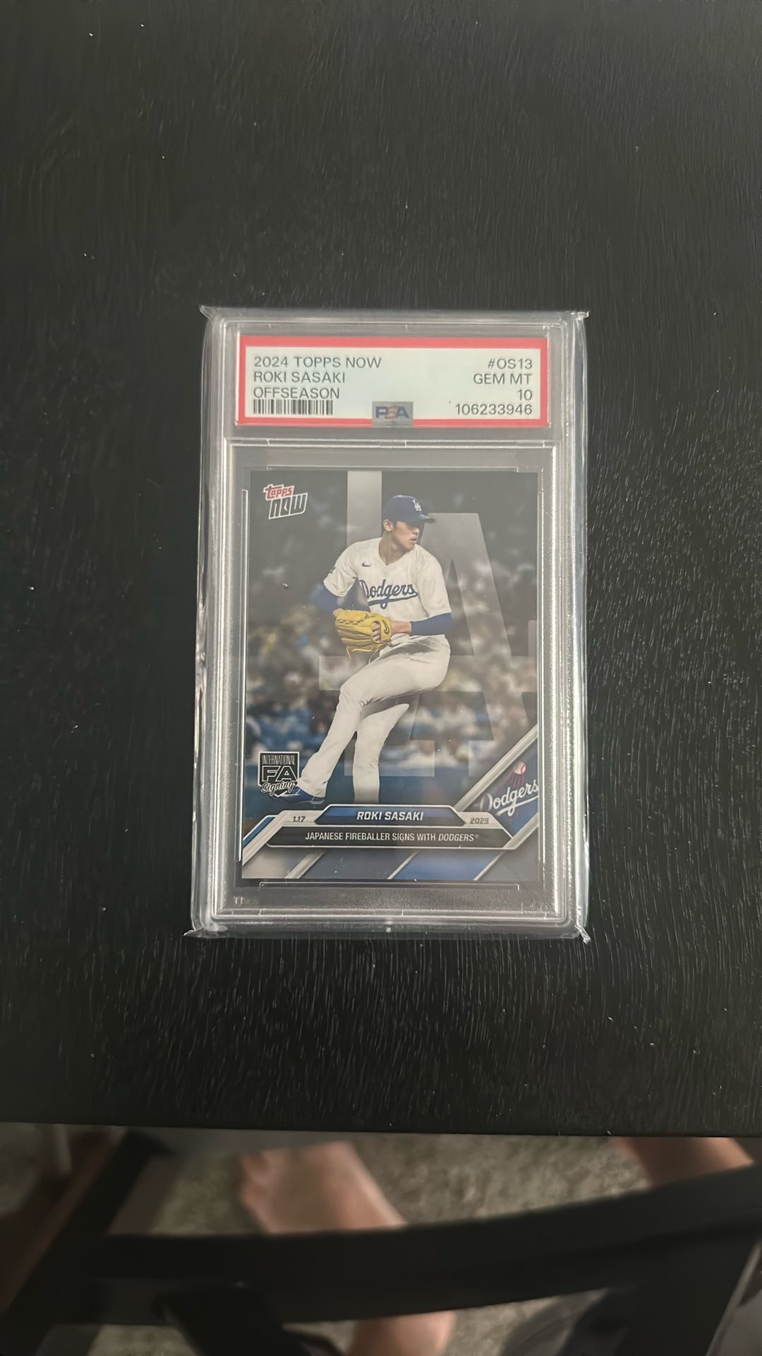 Two PSA 10 Graded Cards