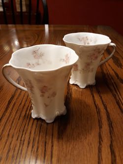 Antique Tea Cups - Limoges from France