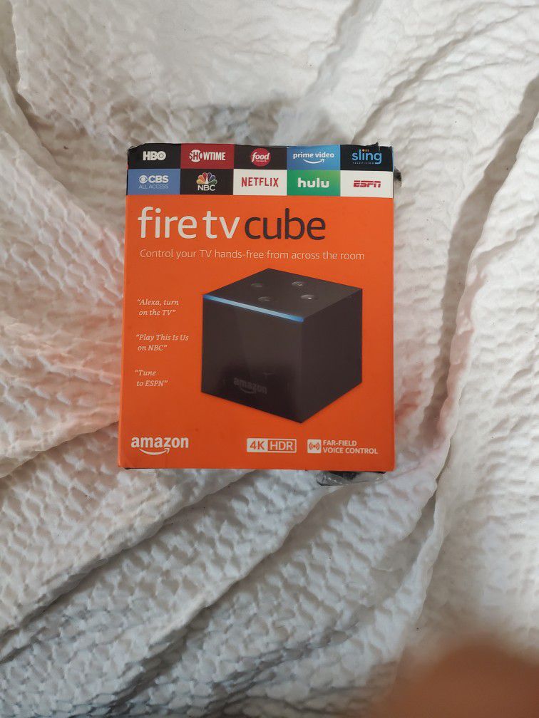FIRE TV CUBE (control Your TV Hands Free)