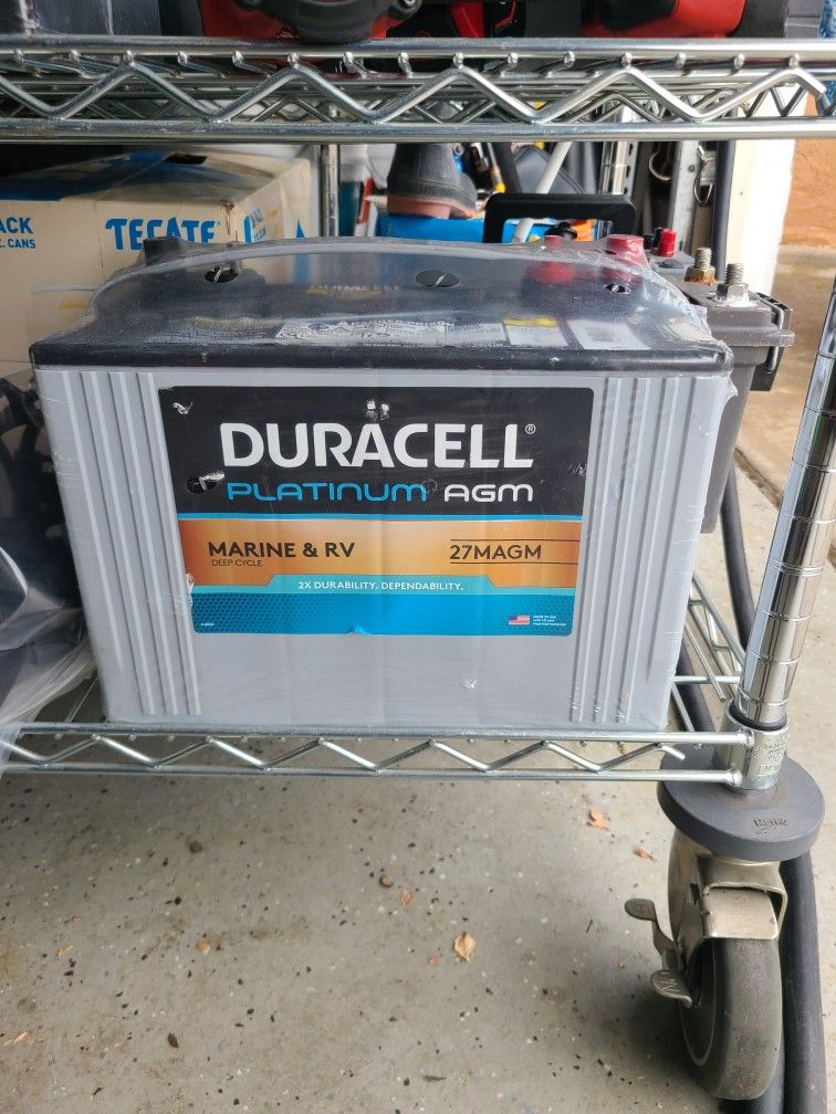 New 12v Deepcycle AGM Battery