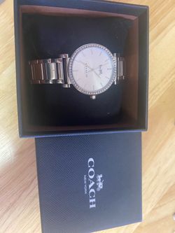 Coach watch and bracelet set
