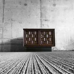 Beautiful MCM Solid Wood Coffee Table