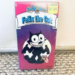 Felix the Cat Vol 1 Plus VHS 1988 Color Cartoons SEALED NEW