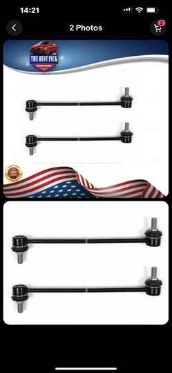 ✅ 2Pc FRONT Sway Bar Link 1Set 2011-16 Elantra Veloster Accent Forte 548300U000