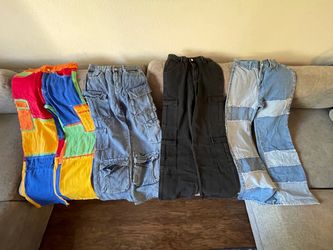 Women Cargo Pants - 4 pieces