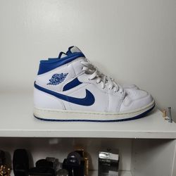 Jordan 1 Mid Industrial Blue 11.5