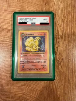 1999 Base Set Shadowless Ninetails 1st ed PSA 10