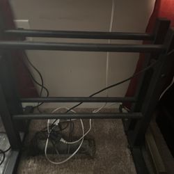 Weight Rack And Dumbbells (need Weight) 