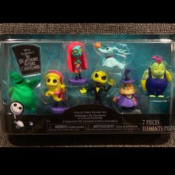 Disney Tim Burton The Nightmare Before Christmas collectible figure set For Sale Or Trade 